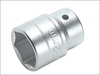 Teng M340541 6 Satin Regular Hexagon Socket 41mm 3 4in Square Drive