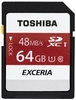 Toshiba 64GB Exceria N301 SD Card