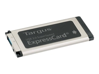 USB 3.0 EXPRESS CARD ADAPTER - PLASTIC SILVER/BLACK