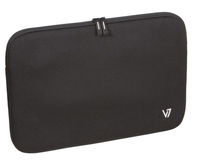 V7 Professional Laptop Sleeve,  For Laptops up to 16" - Black