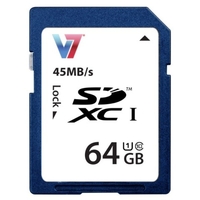 V7 SDXC Memory Card 64GB UHS-I