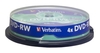 Verbatim 4x DVD-RW 4.7GB 10 Pack Spindle