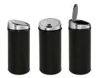 Vida Black Sensor Bin 50 Litre