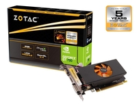 Zotac NVIDIA GeForce GT 730 2GB DDR5 VGA DVI HDMI PCI-E Low Profile Graphics Card