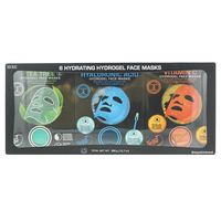 Skin Treats Hydrogel Face Masks Gift Set - 6 X 60g Pack