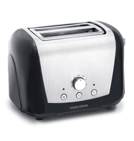 Accents Black 2 Slice Toaster