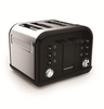 Accents Black 4 Slice Toaster