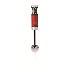 Accents Red Hand Blender with serrator blade