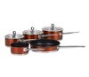 Copper 5 Piece Pan Set