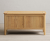 Loxton Solid Oak Blanket Box