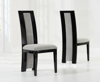 Raphael Black Solid Wood Chairs