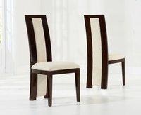 Raphael Brown Solid Wood Chairs