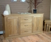 Rhone Large Solid Oak Sideboard