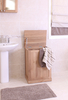 Rhone Solid Oak Laundry Bin