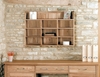 Rhone Solid Oak Reversible Wall Rack