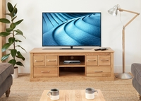 Rhone Solid Oak TV Cabinet