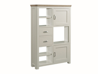 Veneto Oak Painted High Display Unit