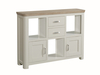 Veneto Oak Painted Low Display Unit