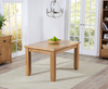 Yateley 130cm Oak Extending Dining Table