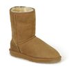 Ladies Short Classic Sheepskin Boots Chestnut UK Size 6