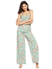 V By Very Aloha Cami Wide Leg Trouser Pajama Set