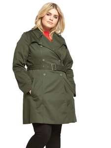 V By Very Classic Double Breasted Trench Coat