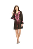 V By Very Embellished Lace Up Kaftan