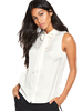 V By Very Eyelet Tie Sleeveless Blouse