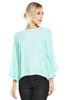V By Very Fluted Cuff Long Sleeve Blouse