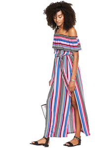 V By Very Frill Bardot Maxi Dress