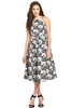 V By Very Jacquard Midi Prom Dress