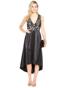 V By Very Lace Top Prom Dress