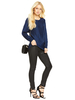V By Very Metallic Batwing Jumper