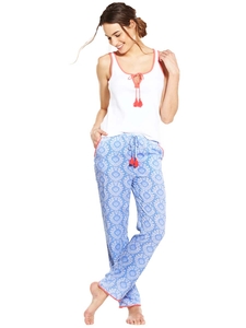 V By Very Paisley Vest Pyjamas Set