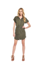 V By Very Soft Utility Shirt Mini Dress