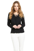 V By Very Tassle Tie Crochet Insert Top
