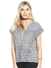 V By Very Zip Front Boxy Top