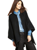 V By Very Zip Front Pocket Detail Cape