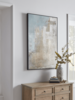Abstract Waterfall Framed Canvas