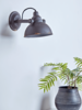 Aged Industrial Wall Light