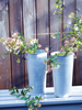 Aged Zinc Florists Vase