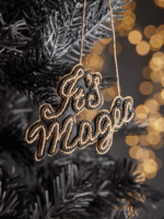 Beaded Its Magic Bauble