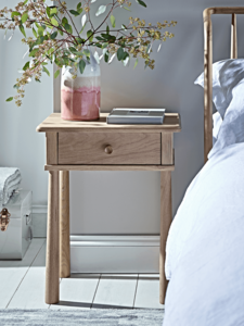 Bergen Oak Bedside Table