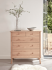 Bergen Oak Chest Of Drawers