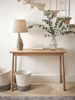 Bergen Oak Console Table - Natural