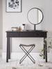 Bergen Oak Dressing Table - Black