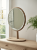 Bergen Oak Dressing Table Mirror