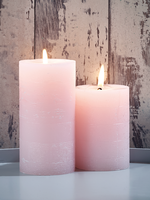 Blush Pillar Candle - Small