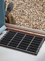 Boot Scraper Doormat - Black