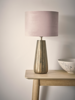 Brass & Blush Tapered Table Lamp